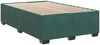 vidaXL Boxspringbett mit Matratze Dunkelgrün 120x190 cm Samt 3285272 Bild 5