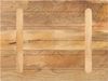 vidaXL Tischplatte 90x70x3,8 cm Rechteckig Massivholz Mango 371541 Bild 5