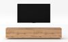 AX LIVING Schrank für TV Designer Lowboard Eiche Wotan Loriano 2x100cm Bild 2