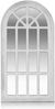 Savile Französischer Fensterspiegel Holzrahmen 86x46 cm Schwarz Bild 2