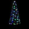 vidaXL Weihnachtsbaum mit LED-Schneeflocken Schwarz 180 cm Fiberoptik 328463 Bild 3