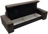 Vente-unique - Schlafsofa 4-Sitzer - Cord - Braun - AMELIA Bild 5