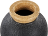 Dekovase DAULIS Keramik 31 cm Schwarz Bild 5