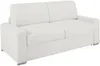 Schlafsofa 2-Sitzer CALITO - Weiß - Liegefläche: 120 cm - Matratzenhöhe: 14 cm Bild 3