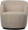 Drehsessel Serra aus Webstoff, Sand Bild 4