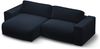 Micadoni Ecksofa Victor 3-Sitzer Links Samt Blau Bild 3