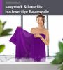 Lashuma Badetuch - XXL Handtuch London, Frottee (1-St), großes Badehandtuch - Duschtuch 100x150 cm für Damen & Herren Bild 4