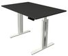 Kerkmann Move 3 fresh Schreibtisch Steh und Sitztisch (B) 120 x (T) 80 cm grafit Bild 3