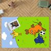 BERONAGE Kinderteppich Die Sendung mit der Maus Fußball Spiel-Teppich 100x133 cm, rechteckig, Höhe: 10 mm, rutschfest Bild 2