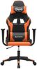 vidaXL Gaming-Stuhl mit Massagefunktion Schwarz und Orange Kunstleder 345451 Bild 3