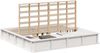 vidaXL Bettrahmen Weiß 180 x 200 cm Massives Kiefernholz 3385707 Bild 2