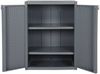 vidaXL Gartenschrank Grau 65x45x88 cm PP Rattan-Optik 364062 Bild 5