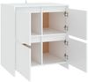 Sideboard Weiß 70 x 41 x 75 cm Holzwerkstoff [809764] Bild 5