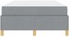 vidaXL Bettrahmen mit Matratze Hellgrau 120 x 190 cm Stoff 3398920 Bild 5