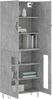 vidaXL Highboard Betongrau 69,5x34x180 cm Holzwerkstoff 3198069 Bild 3