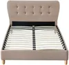 Vente-unique - Polsterbett - 140 x 190 cm - Stoff - Beige - ELIDE Bild 4