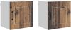 vidaXL Wandschrank PORTO 2 pcs Altholz 40 x 31 x 40 cm Holzwerkstoff 885242 Bild 2