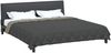 vidaXL Sommerdecke Hellgrau und Anthrazit 200 x 200 cm Mikrofaser 42025515 Bild 3