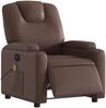 vidaXL Massagesessel Elektrisch Braun Kunstleder 3204425 Bild 3