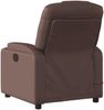 vidaXL Massagesessel Elektrisch Braun Kunstleder 3204425 Bild 5