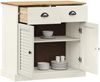 vidaXL Sideboard mit Schubladen VIGO 78x40x75 cm Massivholz Kiefer 353203 Bild 3