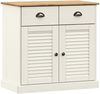 vidaXL Sideboard mit Schubladen VIGO 78x40x75 cm Massivholz Kiefer 353203 Bild 2
