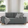vidaXL Zweisitzer-Sofa Dunkelgrau 180x77x82 cm Stoff 4105079 Bild 3