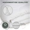 livessa Bettdecke + Kopfkissen Ideal für Ganzjahreszeiten mit 300 g/m² Füllung, Füllung: Hohlfaser, Bezug: Mikrofaser, Bettwaren SET weich und atmungsaktiv Bild 3