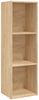 vidaXL Bücherregal/TV-Schrank Sonoma Eiche 36x30x114 cm Holzwerkstoff 800138 Bild 2