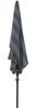 Doppler Sonnenschirm / Mittelstockschirm "myZONE 190 x 125 Manual", Blockstreifen anthrazit, 190 x 125 cm Bild 4