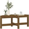 vidaXL Couchtisch Honigbraun 87x48x35 cm Massivholz Kiefer 822325 Bild 4