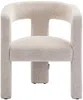 Vente-unique - FAVINA Sessel Stoff Beige - B 59 cm x H 75 cm x L 64 cm Bild 2