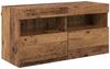 vidaXL TV-Wandschrank mit LED Altholz 80 x 30 x 40 cm Holzwerkstoff 882977 Bild 2