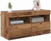 vidaXL TV-Wandschrank mit LED Altholz 80 x 30 x 40 cm Holzwerkstoff 882977 Bild 3