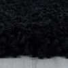 Carpettex 'Unicolor' Hochflor-Teppich, Höhe: 30 mm, Shaggy Langflor, Schwarz, 80 x 150 cm (Läufer) Bild 2