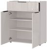 Kommode Owingen / Oakland, Glas, Holzwerkstoff, Grau, 83 x 102 x 42 cm Bild 3