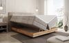 Luxusbetten24 Boxspringbett Nero in Cord, Holzbett mit Stauraum Bild 4