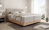 Luxusbetten24 Boxspringbett Nero in Cord, Holzbett mit Stauraum Bild 2
