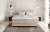 Luxusbetten24 Boxspringbett Nero in Cord, Holzbett mit Stauraum Bild 3