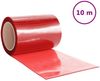 vidaXL Türvorhang Rot 300x2,6 mm 10 m PVC 153868 Bild 2