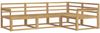 vidaXL Outdoor-Sofagarnitur 4 pcs Weiß 247,5 x 168,5 x 73 cm 3386363 Bild 2