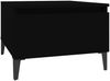 vidaXL Beistelltisch Schwarz 50x46x35 cm Holzwerkstoff 819518 Bild 2