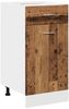 vidaXL Schubunterschrank Lyon Altholz-Optik 40x46x81,5 cm Holzwerkstoff 856083 Bild 2