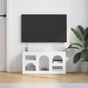 vidaXL TV-Schränk ELST 80 x 35 x 40 cm Weiß Holzwerkstoff 891274 Bild 4