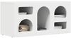 vidaXL TV-Schränk ELST 80 x 35 x 40 cm Weiß Holzwerkstoff 891274 Bild 3