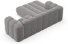 Micadoni Modulares Ecksofa Lupine 3-Sitzer Links Chenille Eden Hellgrau Bild 4