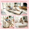TWSOUL Sitzsack Bequemes Bodensofa & Schlafsessel mit Griff, Umwandelbar für Wohnzimmer & Schlafzimmer Bild 3