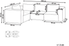 Modul Ecksofa 4-Sitzer AXEBO rechtsseitig Cremeweiß Bouclé Bild 2