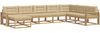 vidaXL Outdoor-Sofagarnitur 8 pcs Weiß und Beige 3386872 Bild 2