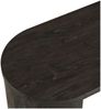Konsolentisch >Bibione< in Dunkelbraun, MDF, Dekor - 38x75x114cm (BxHxT) Bild 5